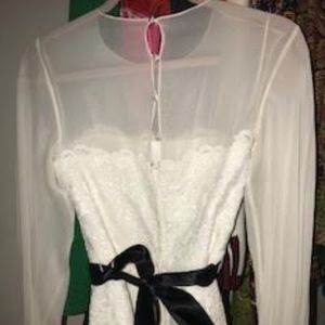 Teri Jon long sleeve blouse